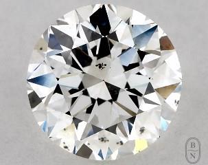 This 1 carat  round diamond F color si1 clarity has Excellent proportions and a diamond grading report from GIA