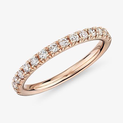 Rose Gold Wedding Rings